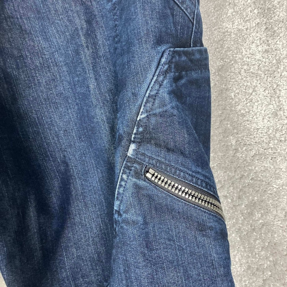 BMW Motorrad City 2 Motorcycle Riding Pants Mens Medium Blue Denim No Brace/Pads - Picture 13 of 16